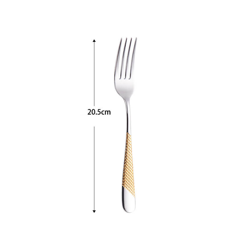 Light Luxury Gold Tableware 4pcs Set