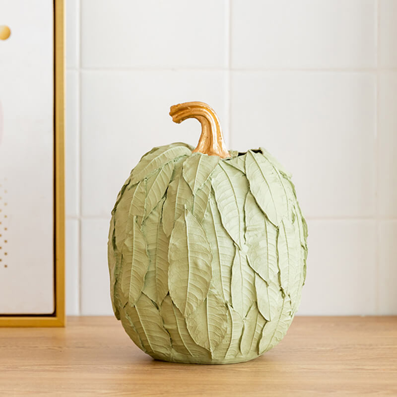Décoration de feuille de citrouille d'Halloween