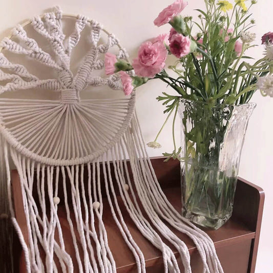 Handwoven Life Tree Wall Hanging