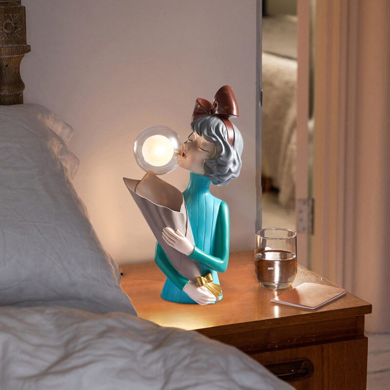 Startseite Kreative Harz Tischlampe