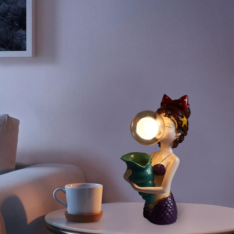 Startseite Kreative Harz Tischlampe