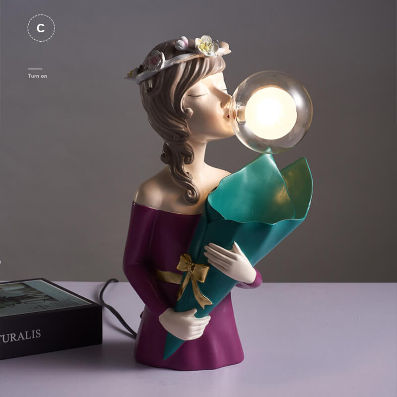 Startseite Kreative Harz Tischlampe