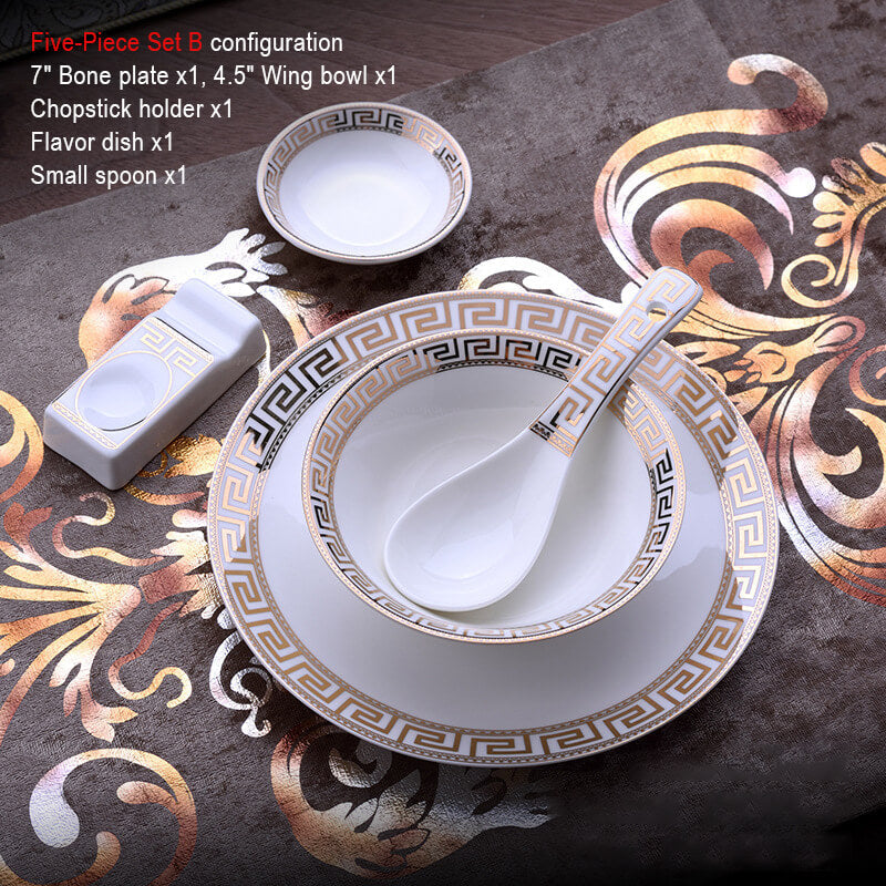 Luxury Ceramic Tableware Set