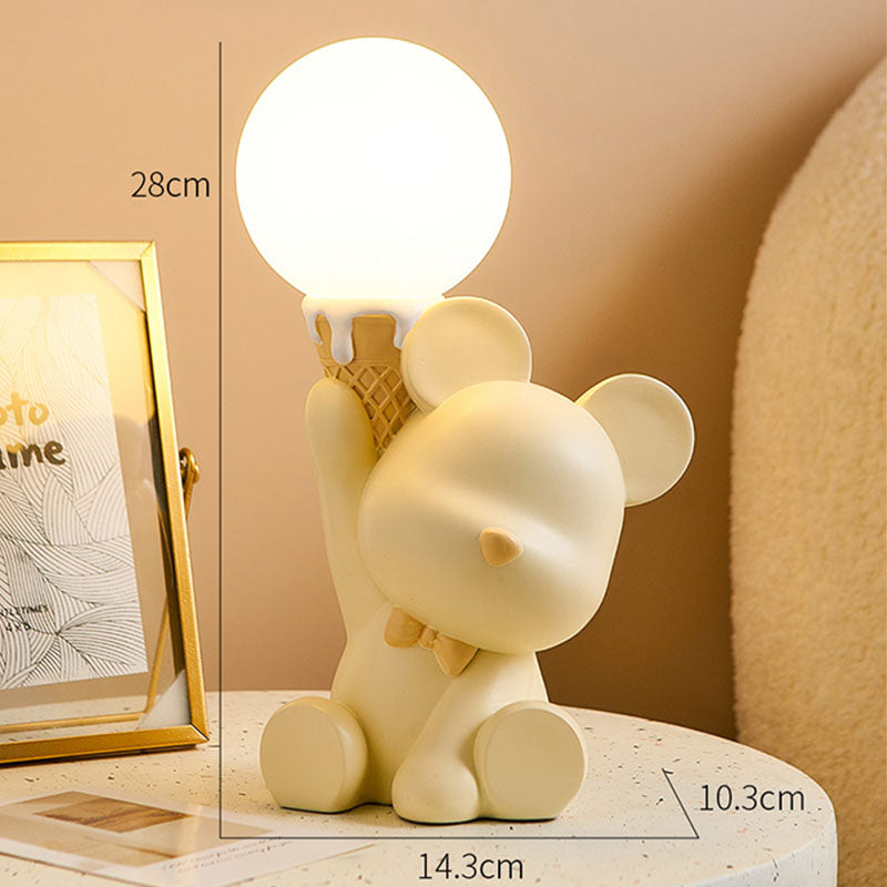 Veilleuse Ours en crème glacée