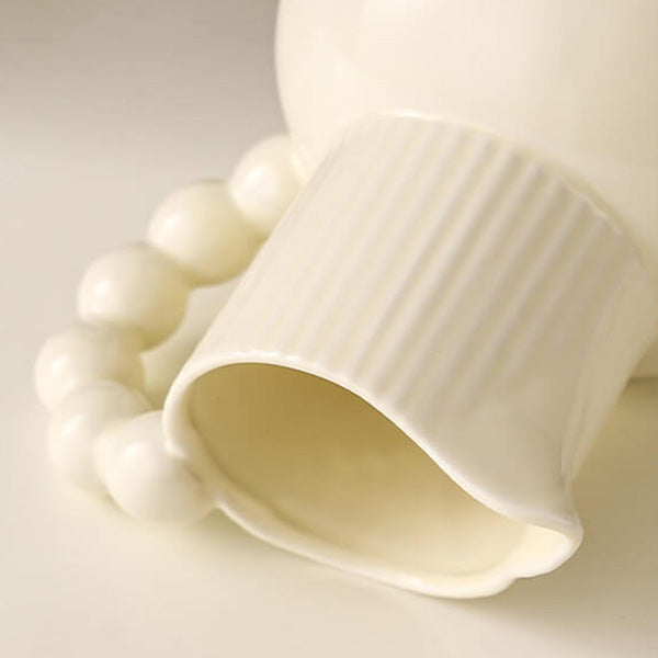 Kettle Shaped Ceramic Vase