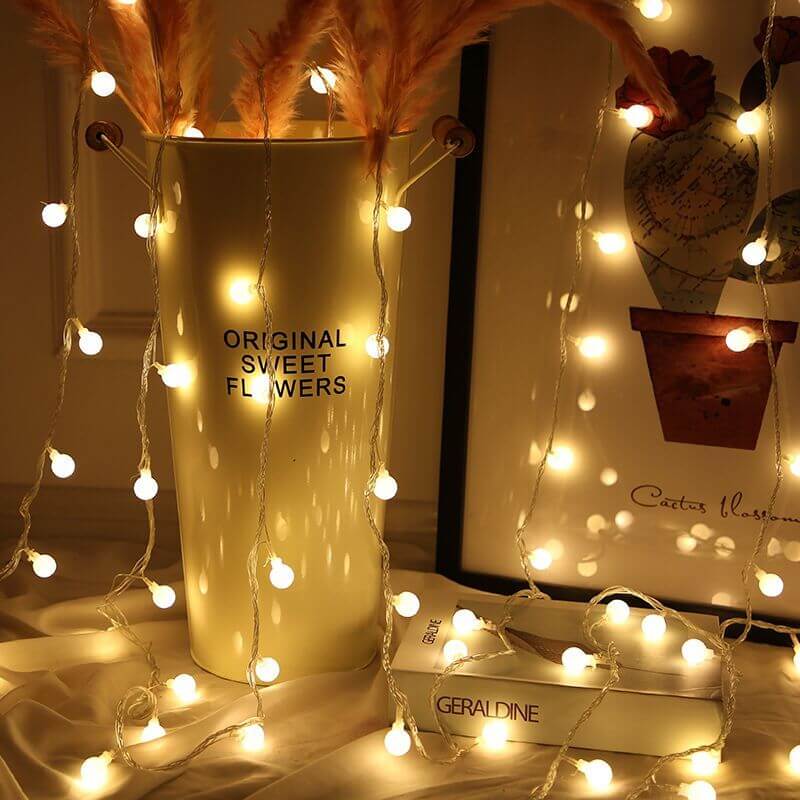 LED Ball String Lights
