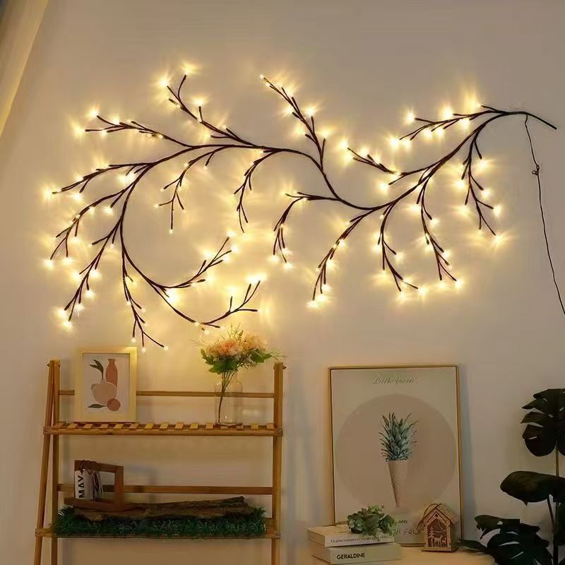 LED Rattan Cherry Blossom Tree Branch Light