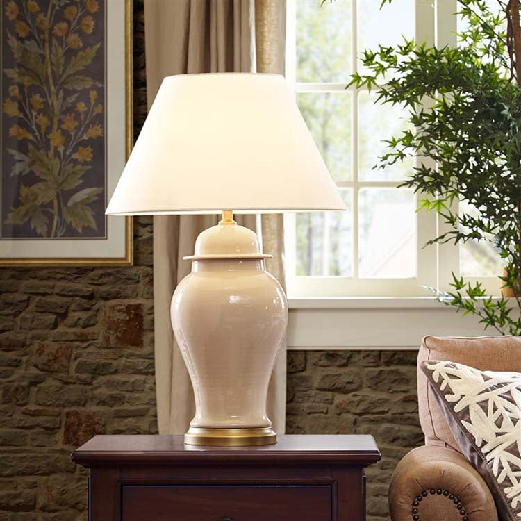 Light Luxury Ceramic Table Lamp