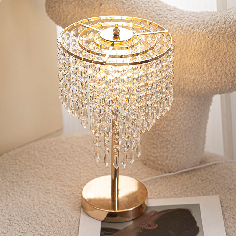 Light Luxury Crystal Table Lamp
