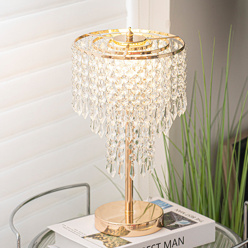 Light Luxury Crystal Table Lamp