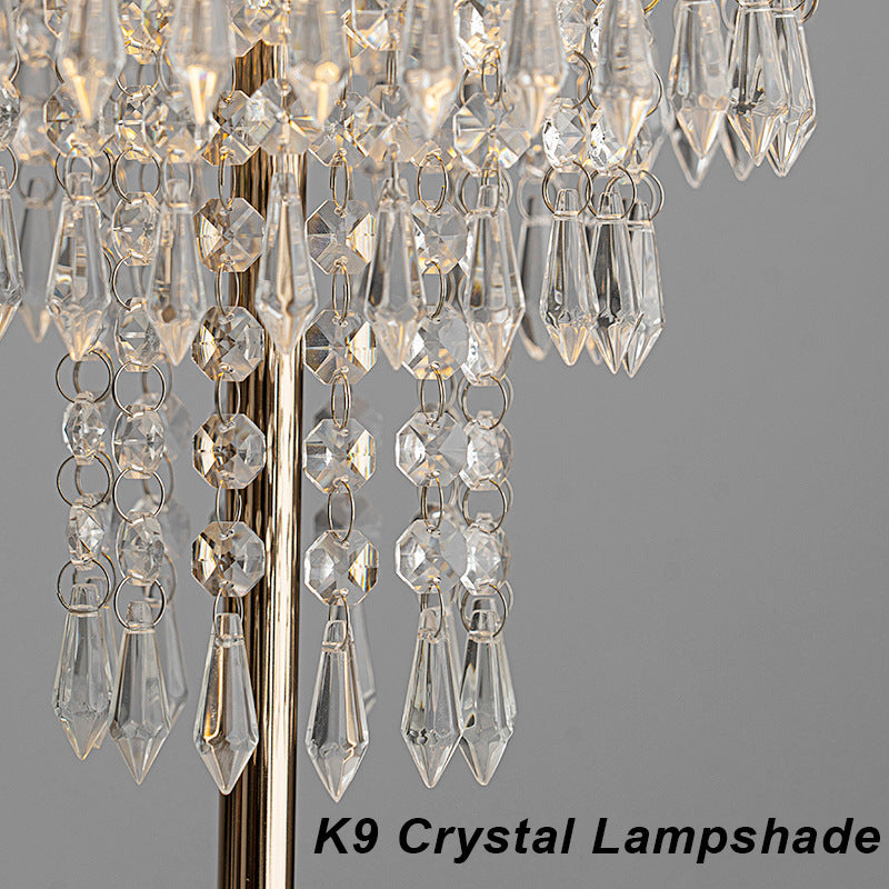 Light Luxury Crystal Table Lamp