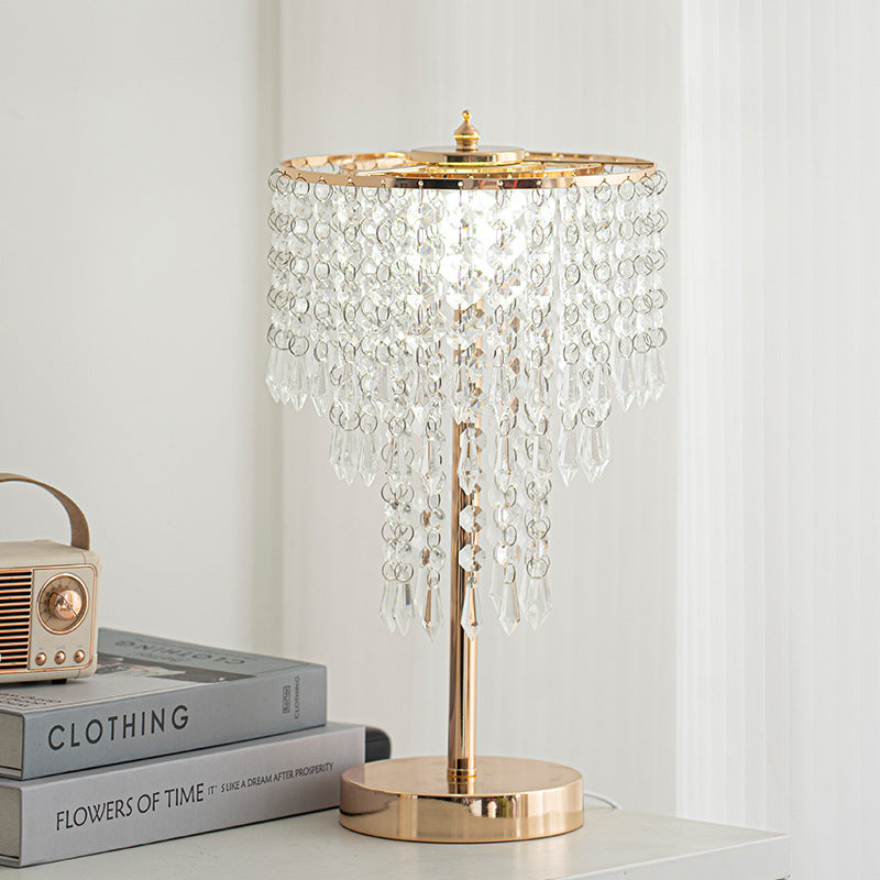 Light Luxury Crystal Table Lamp
