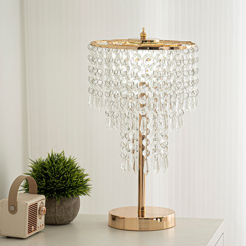 Light Luxury Crystal Table Lamp