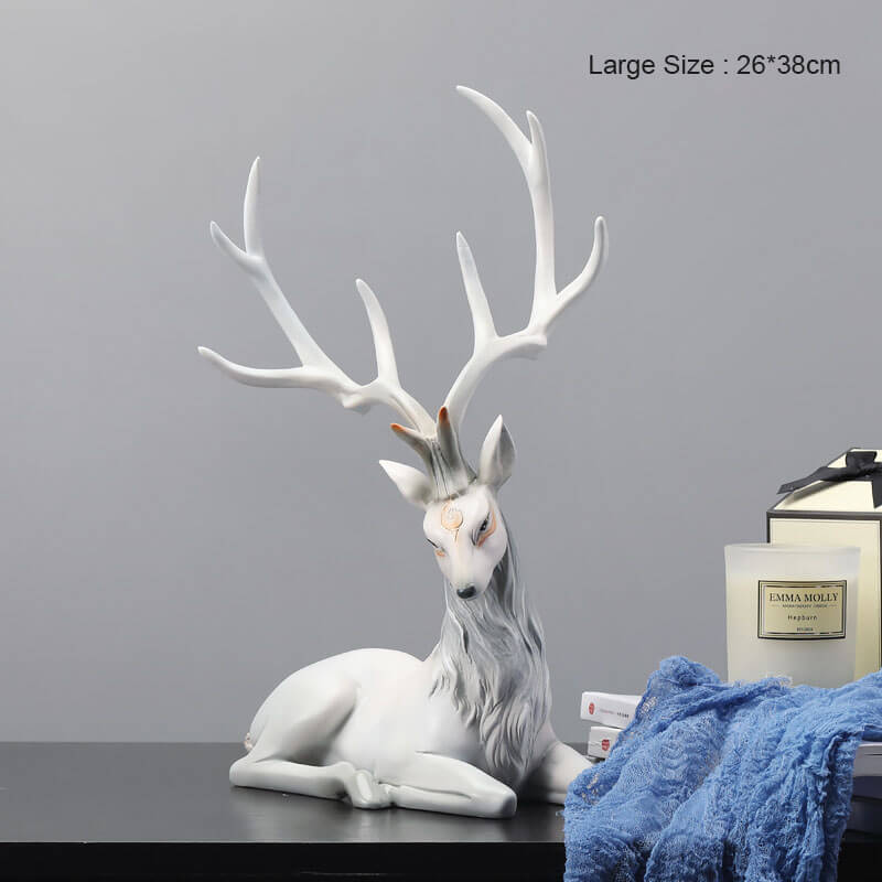 Décoration d'intérieur de luxe en forme d'élan
