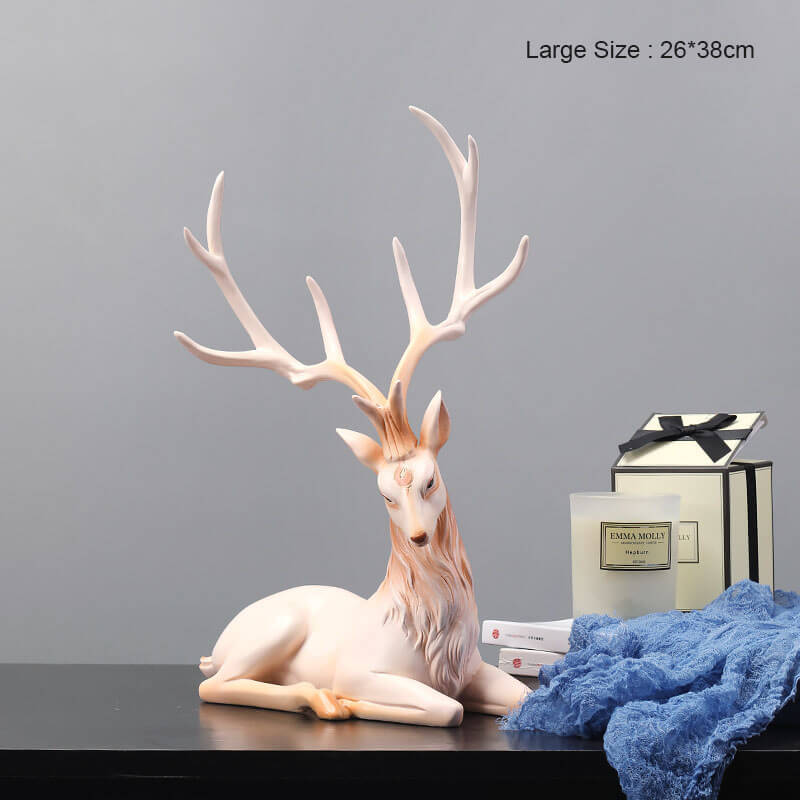 Décoration d'intérieur de luxe en forme d'élan