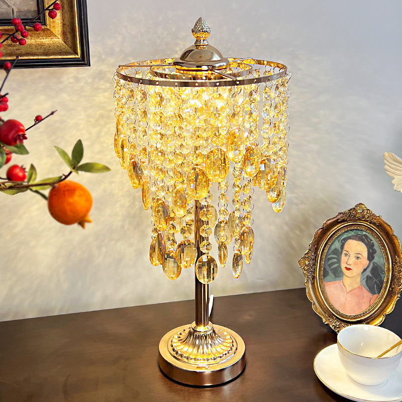 Luxurious Crystal Table Lamp