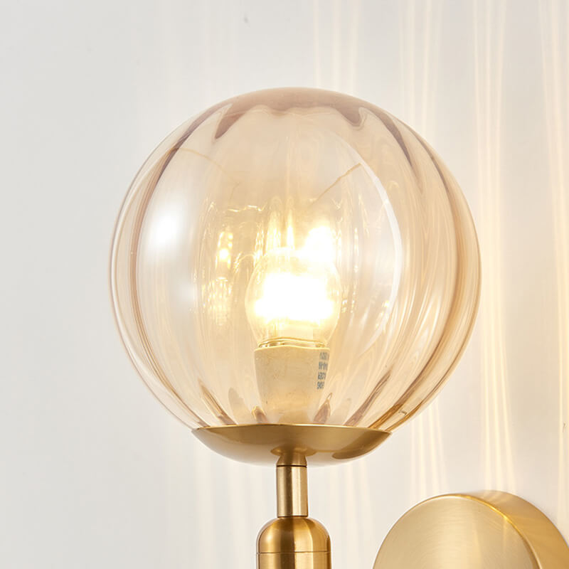 Light Luxury Glass Wall Lamp