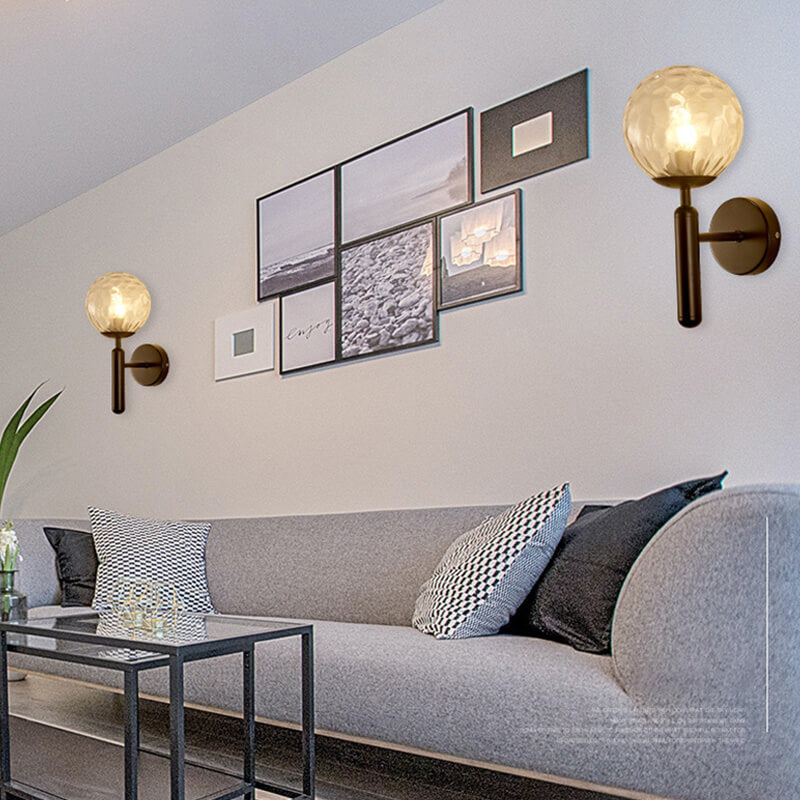 Light Luxury Glass Wall Lamp
