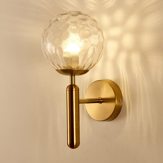 Light Luxury Glass Wall Lamp