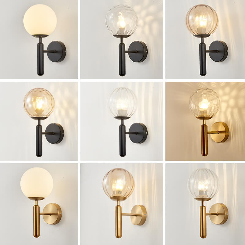 Light Luxury Glass Wall Lamp