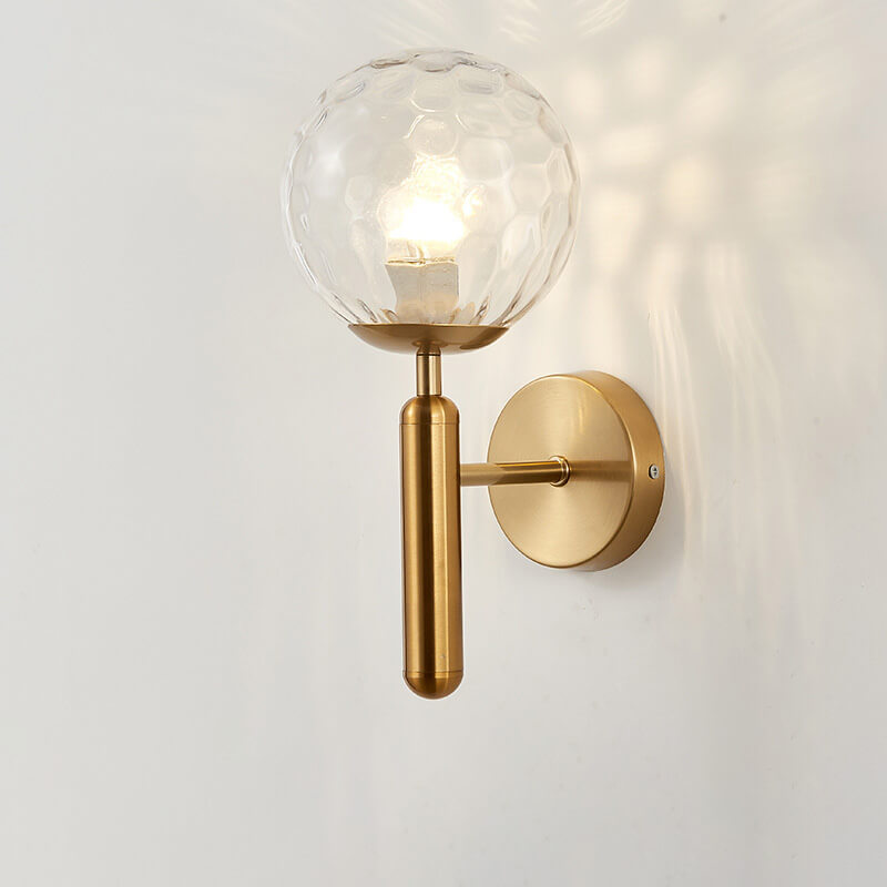 Light Luxury Glass Wall Lamp
