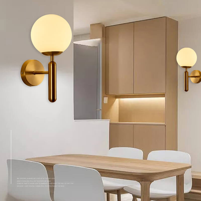 Light Luxury Glass Wall Lamp