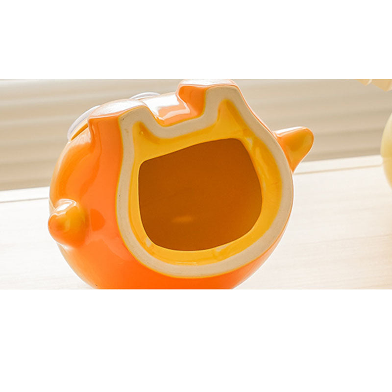 Little Flame Ceramic Tissue Box