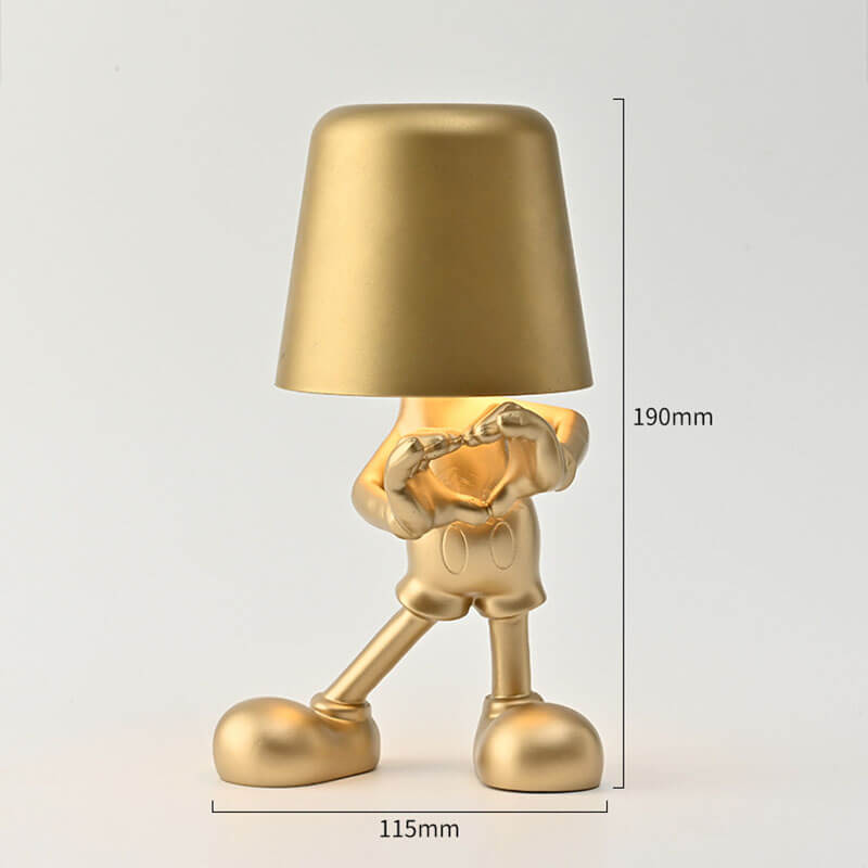 Lampe de bureau à chargement tactile Little Golden Man