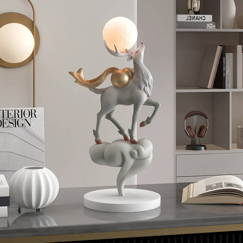 Décorations d'intérieur en forme d'élan