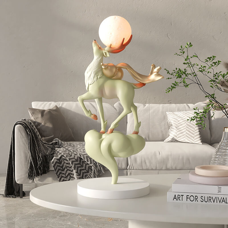 Décorations d'intérieur en forme d'élan