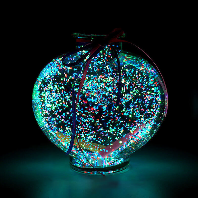 Bouteille à souhaits lumineuse