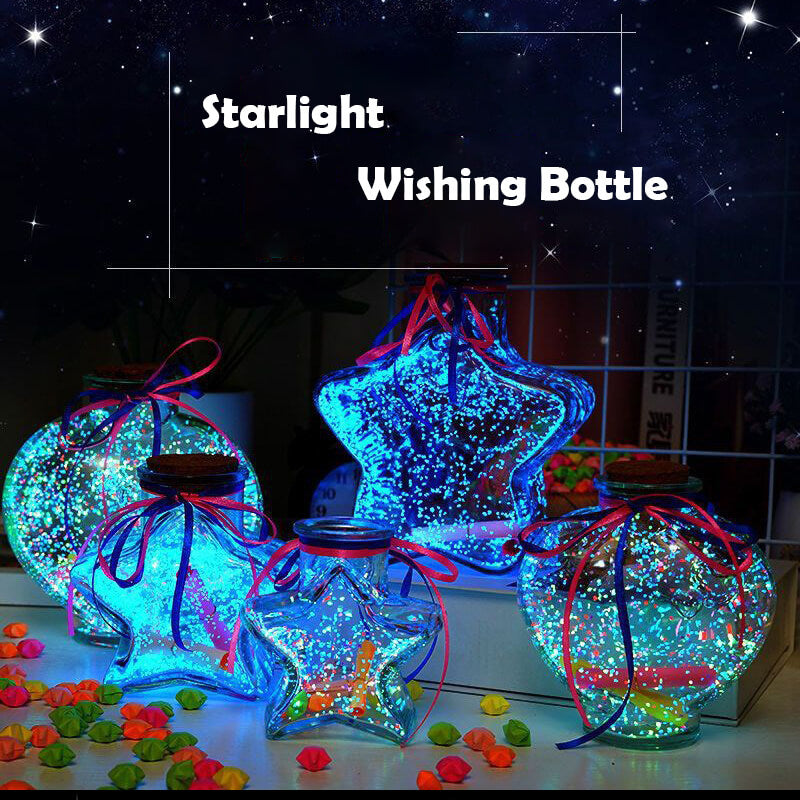 Bouteille à souhaits lumineuse
