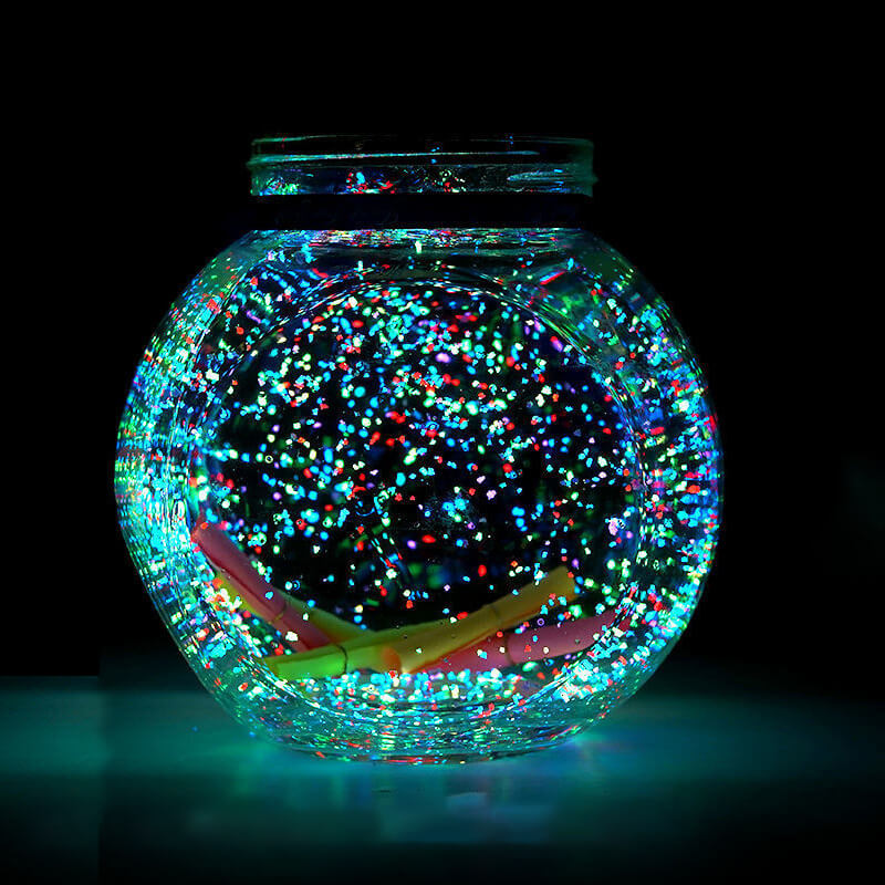 Bouteille à souhaits lumineuse