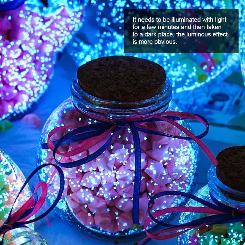 Bouteille à souhaits lumineuse