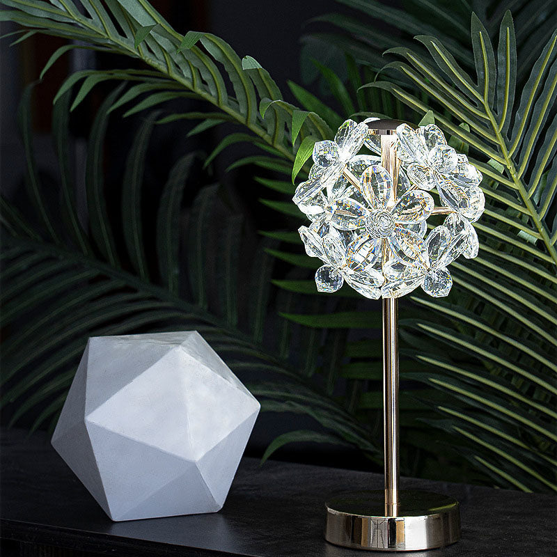 Luxury Dandelion Crystal Table Lamp