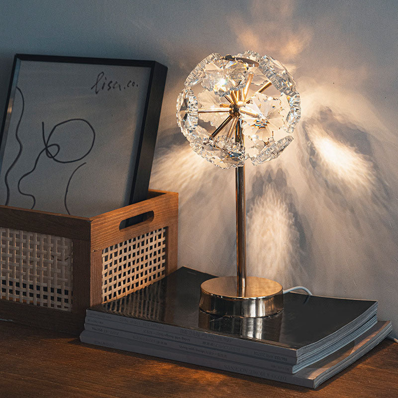 Luxury Dandelion Crystal Table Lamp
