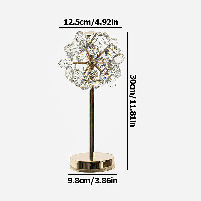 Luxury Dandelion Crystal Table Lamp