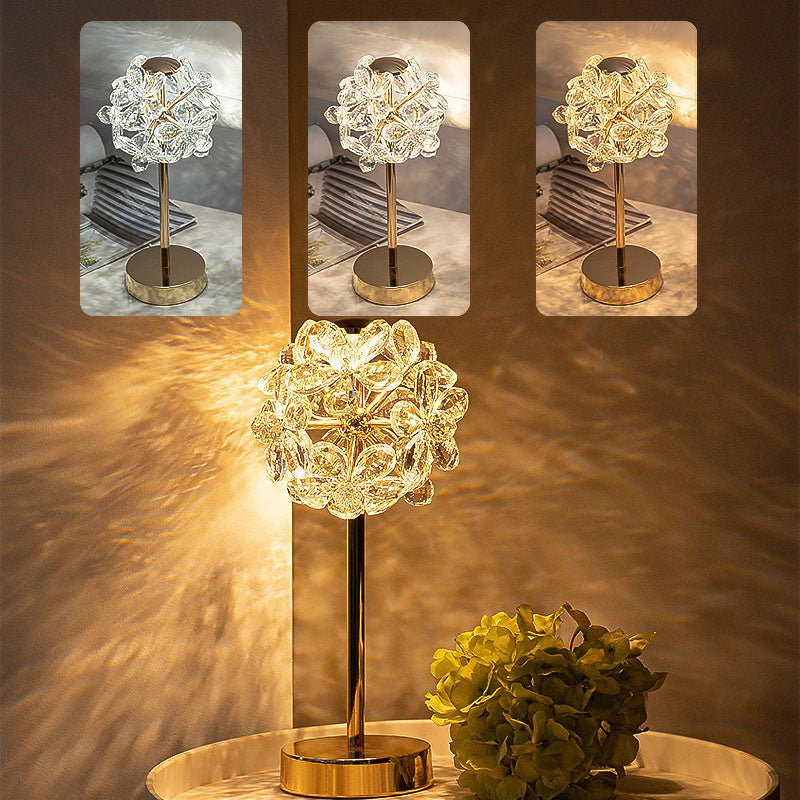 Luxury Dandelion Crystal Table Lamp