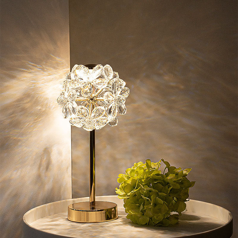Luxury Dandelion Crystal Table Lamp