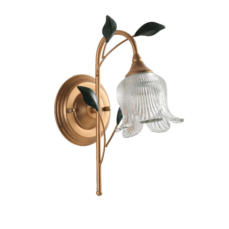 Luxury Vintage Floral Wall Lamp
