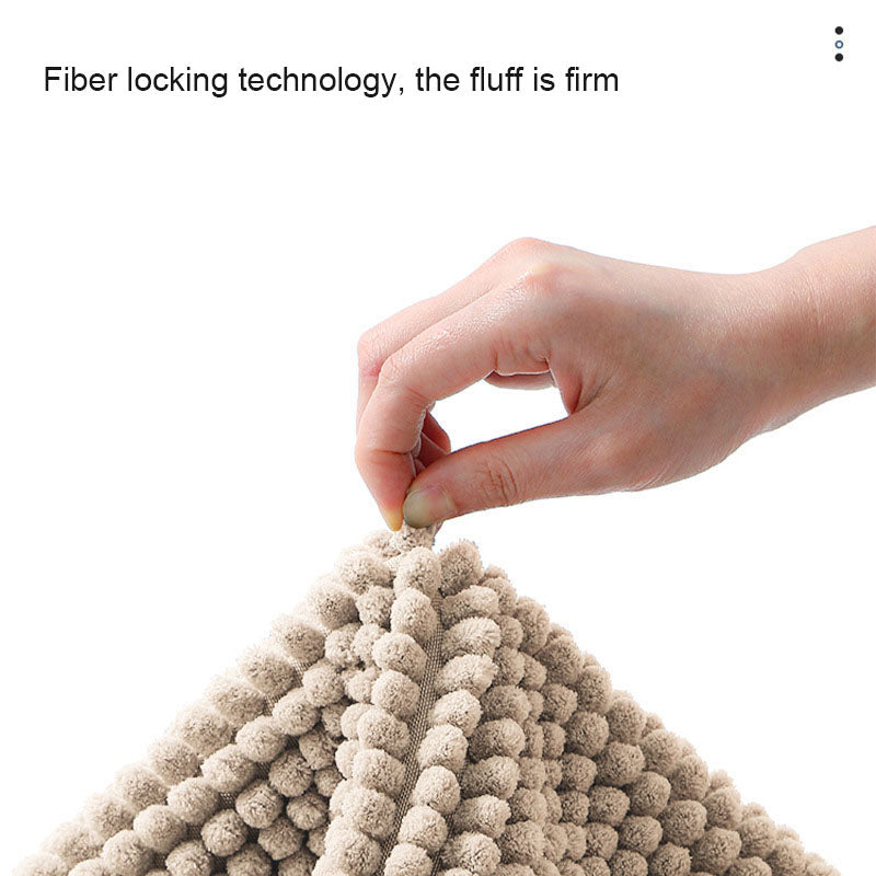 Machine Washable Chenille Floor Mats