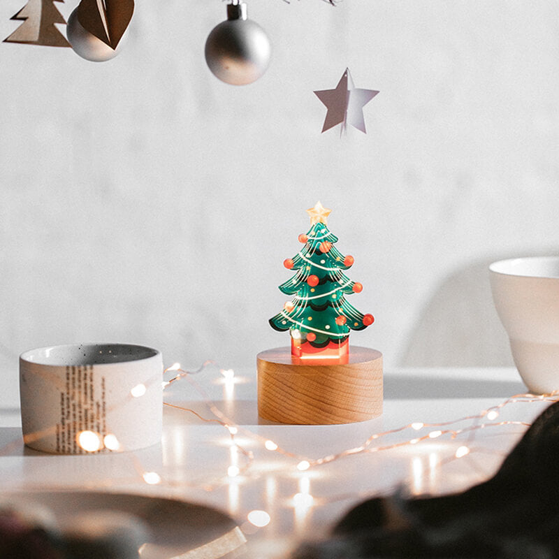 Mini Acrylic Christmas Tree Ornaments