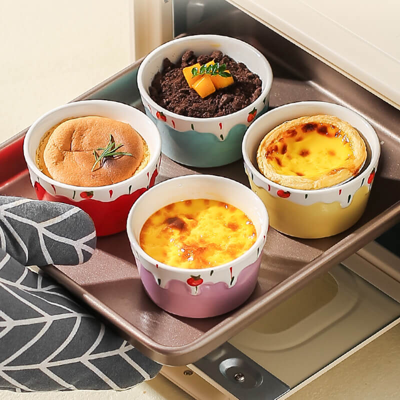 Mini Ceramic Baking Bowl