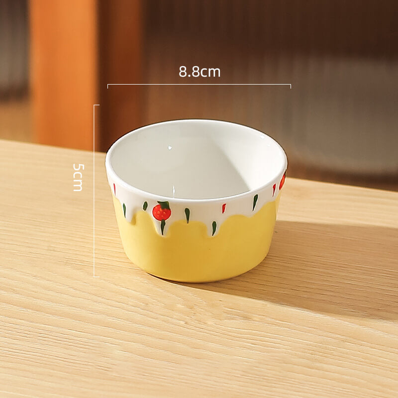 Mini Ceramic Baking Bowl