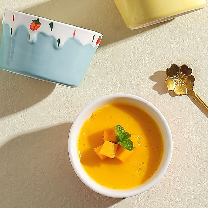 Mini Ceramic Baking Bowl