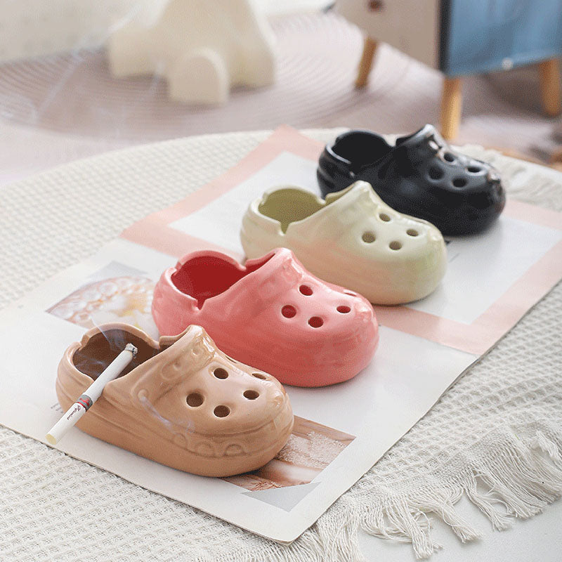 Mini Crocs Ceramic Ashtray