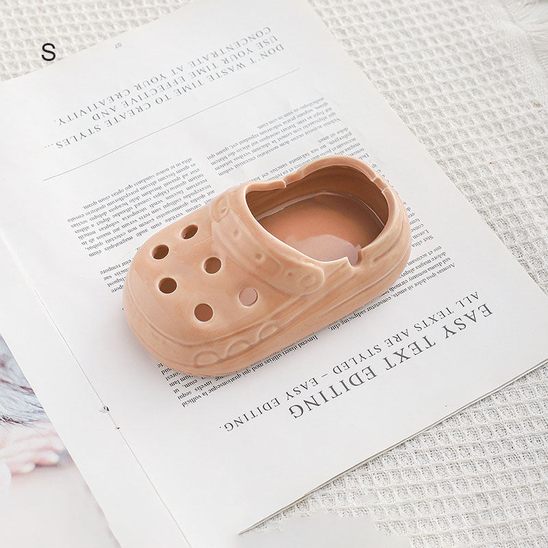 Mini Crocs Ceramic Ashtray