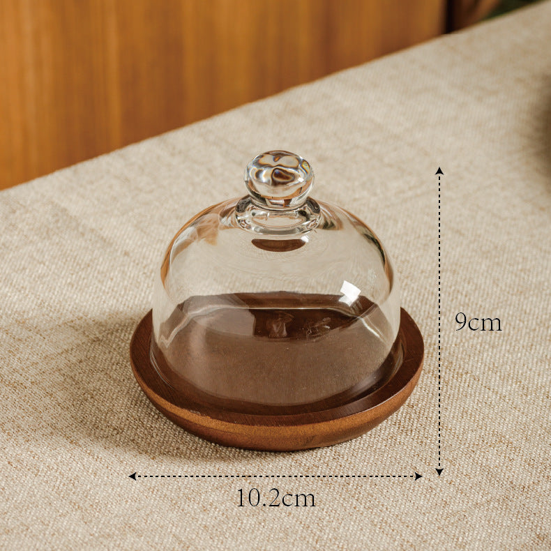 Minimalist Solid Wood Cake Stand