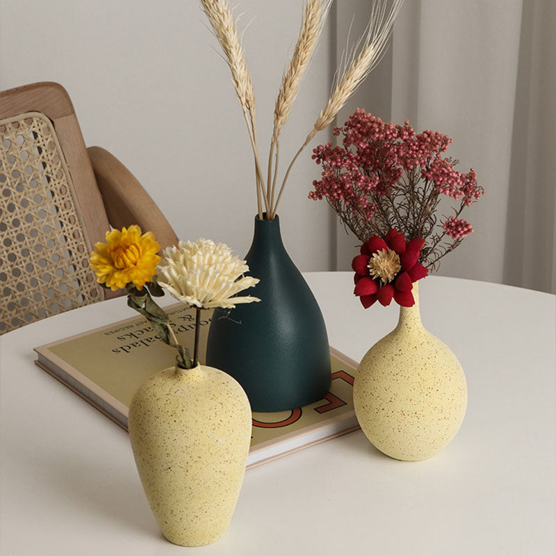Morandi-Color Ceramic Vase