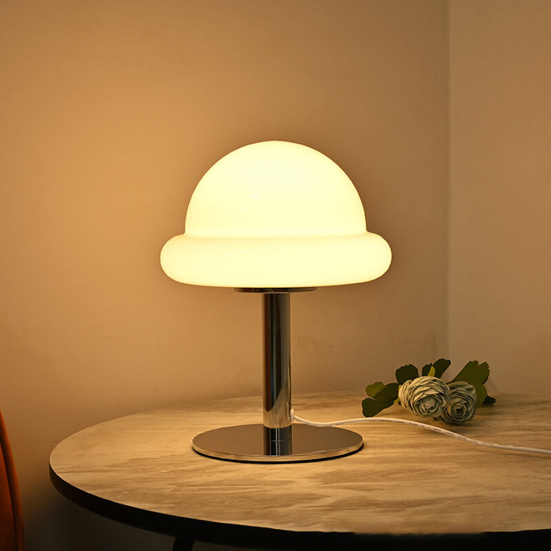 Mushroom Glass Table Lamp
